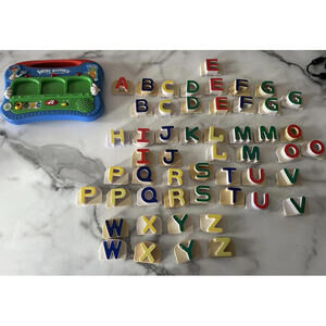 LeapFrog Word Whammer Magnetic ABC’s 56 Letters Fridge Phonics Missing N Works